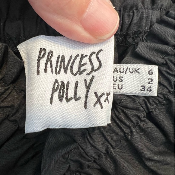 Princess Polly Daniela Mini Dress Size Women’s 2 Color Black - Picture 8 of 11